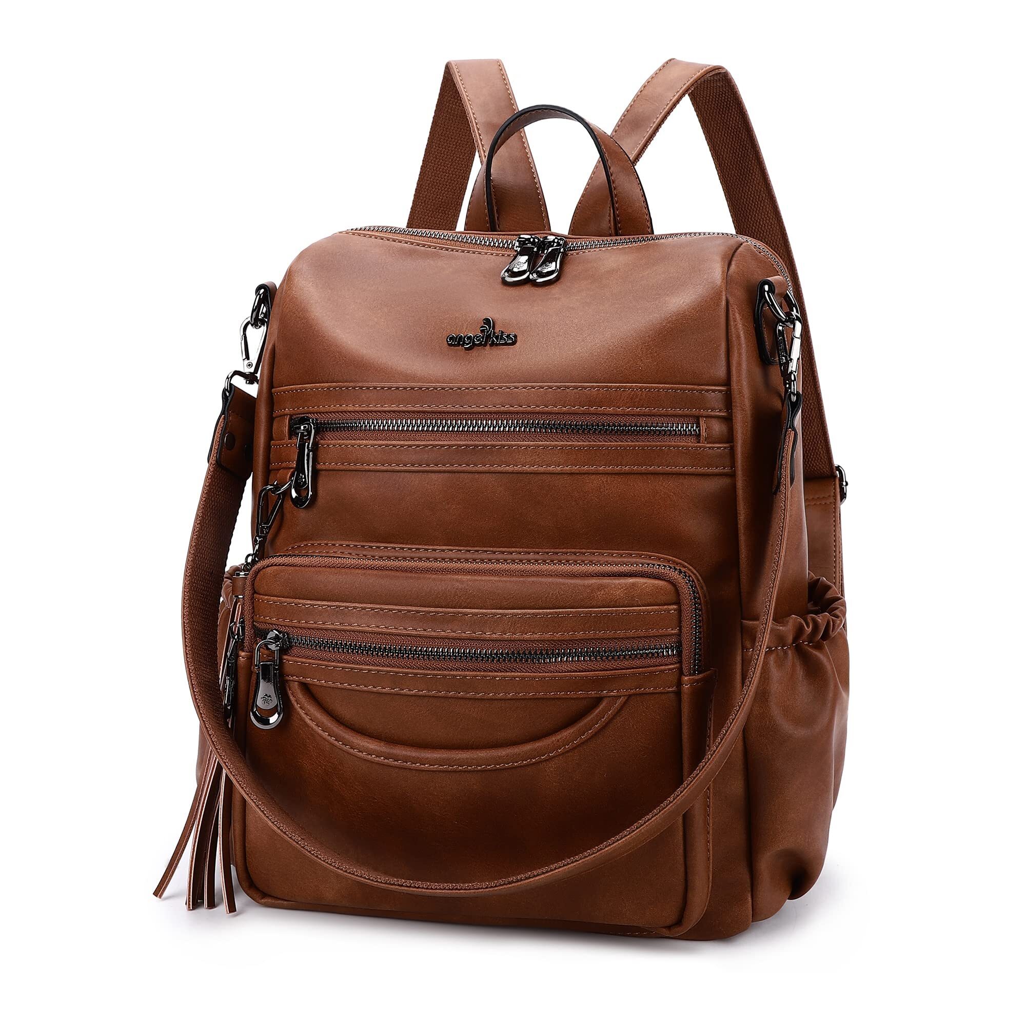 6585 Backpacks Bags Pu Leather Zipper Casual Backpacks 6585 Backpacks Bags Pu Leather Zipper Casual Backpacks